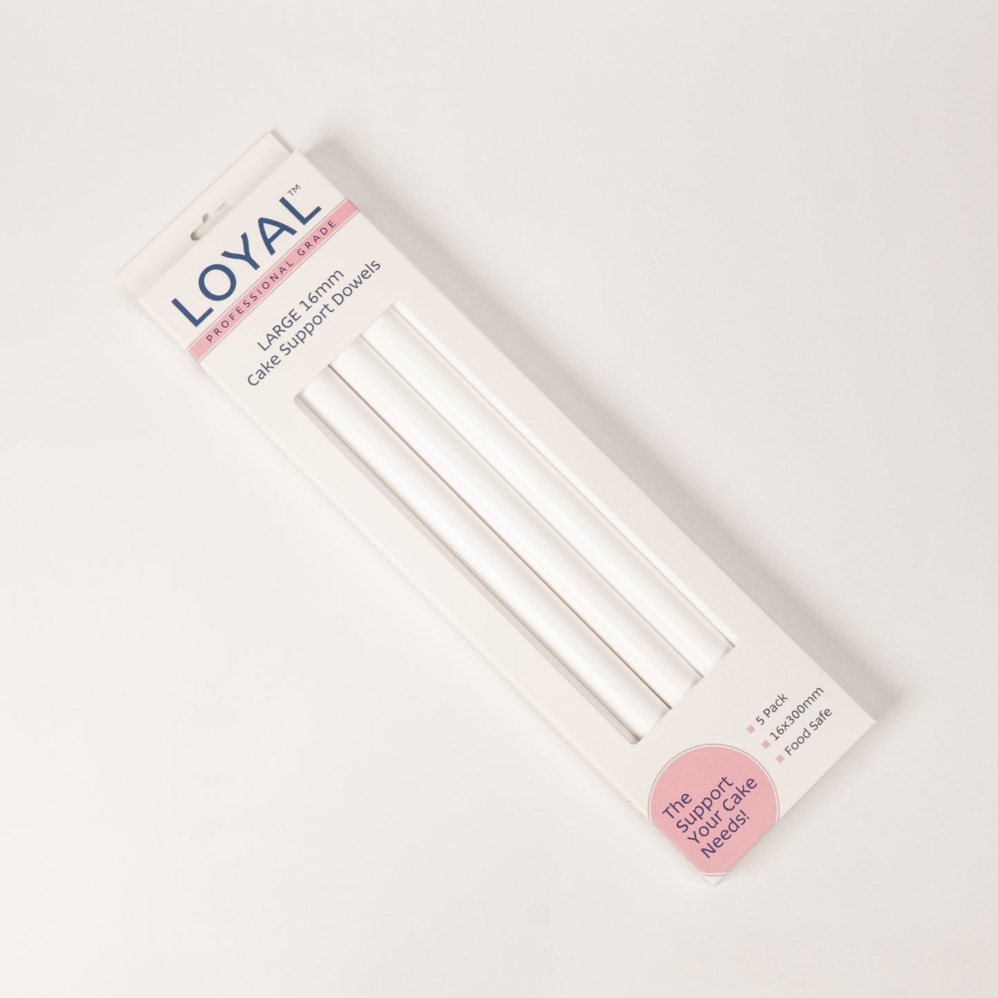 Loyal Cake Dowels Heavy Duty Large 5pc (16x300mm)