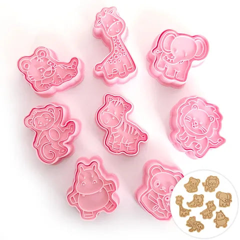 JUNGLE | COOKIE CUTTERS | 8 PIECE SET