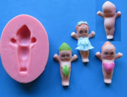 ELV227 Kewpie (Gumnut Baby) SILICON MOULD