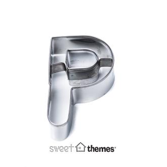 Letter P Stainless Steel Cookie Cutter