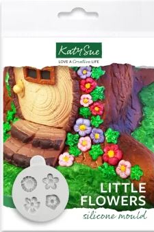 Little Flowers Silicone Mould - Katy Sue Mould