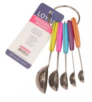 LOYAL MEASURING SPOON WITH SILICONE GRIP