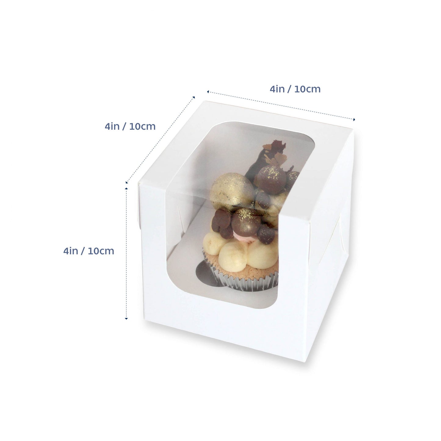 LOYAL SINGLE CUPCAKE BOX + INSERT - SINGLE