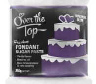 OVER THE TOP VIOLET FONDANT 250GM