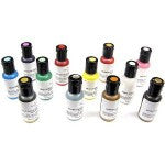 AMERICOLOR Air Brush Colours - SHEEN - Set of 12 0.65oz bottles - Americolour