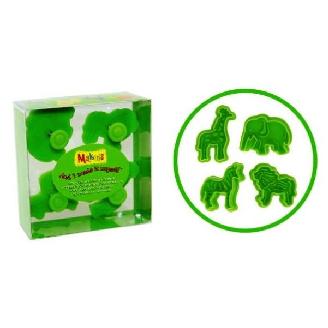 MAKIN’S® ZOO ANIMAL CLAY CUTTER SET NEW