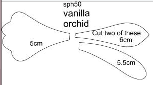 Vanilla Orchid three pieces Cutter Set