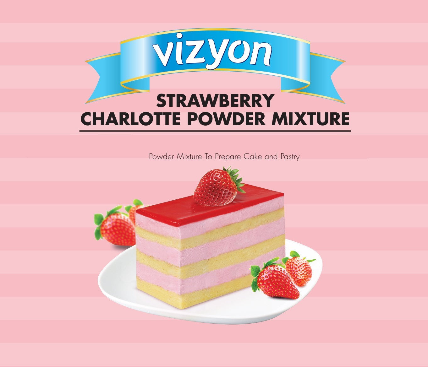 Strawberry Charlotte Mousse Stabiliser – 200g