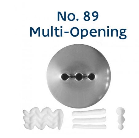 LOYAL No. 89 MULTI-OPENING STANDARD S/S Piping Tip